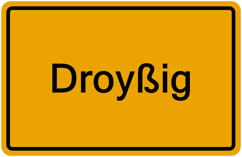 Handelsregister Droyßig