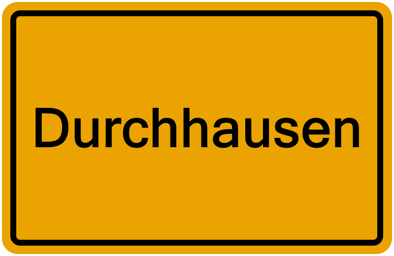 Handelsregister Durchhausen