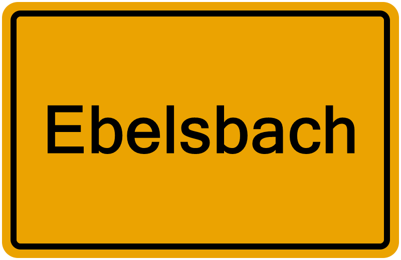 Handelsregister Ebelsbach
