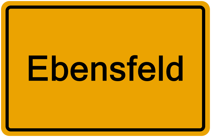 Handelsregister Ebensfeld