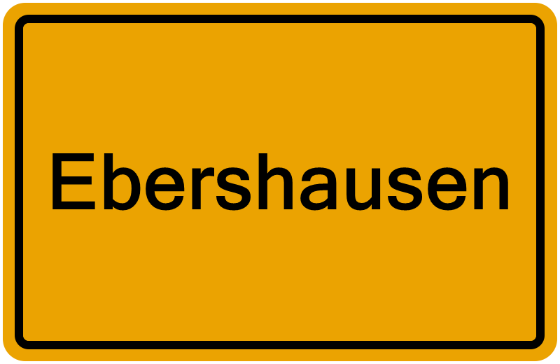 Handelsregister Ebershausen