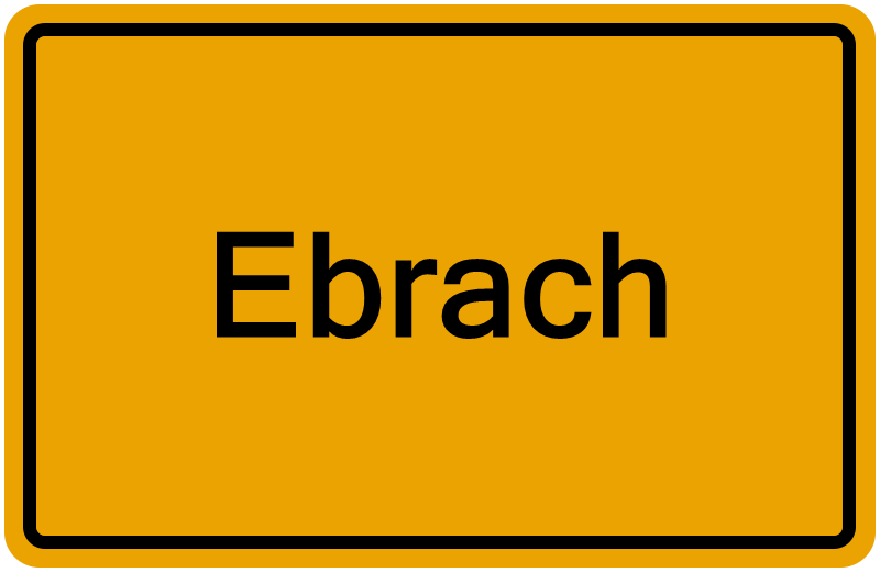 Handelsregister Ebrach