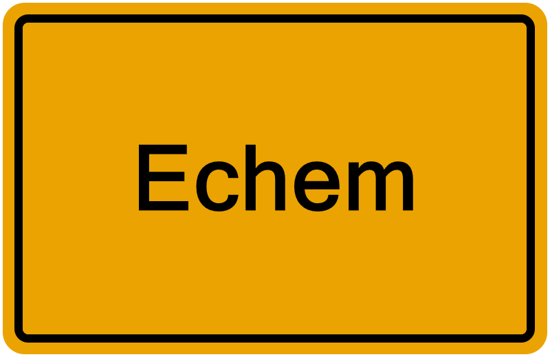 Handelsregister Echem