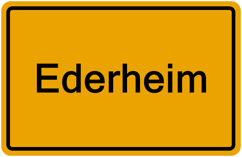 Handelsregister Ederheim