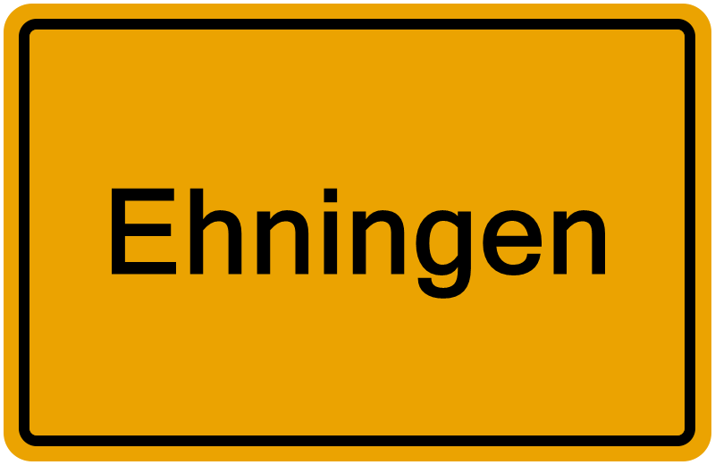 Handelsregister Ehningen