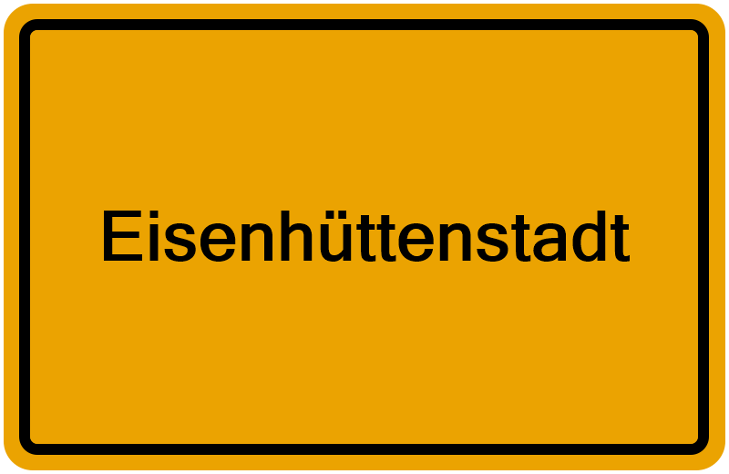 Handelsregister Eisenhüttenstadt