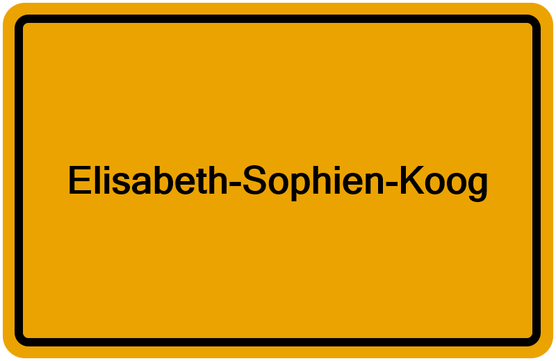 Handelsregister Elisabeth-Sophien-Koog