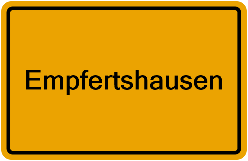 Handelsregister Empfertshausen