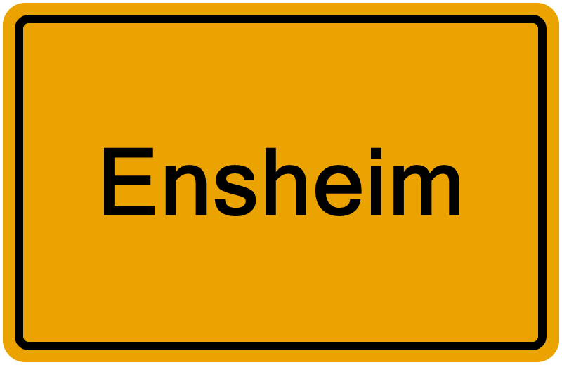 Handelsregister Ensheim