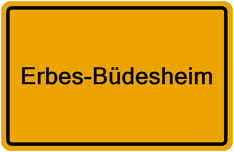 Handelsregister Erbes-Büdesheim