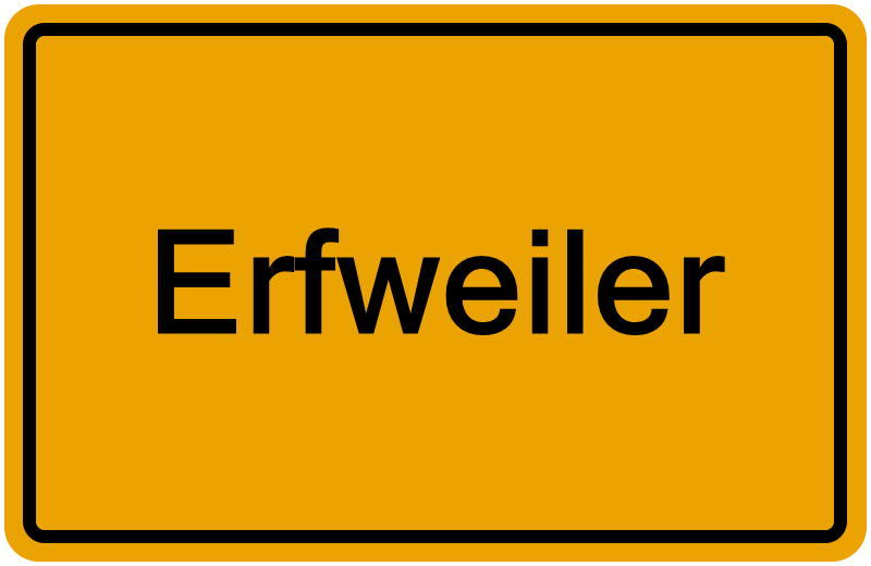 Handelsregister Erfweiler