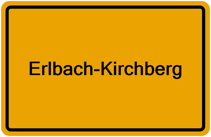 Handelsregister Erlbach-Kirchberg