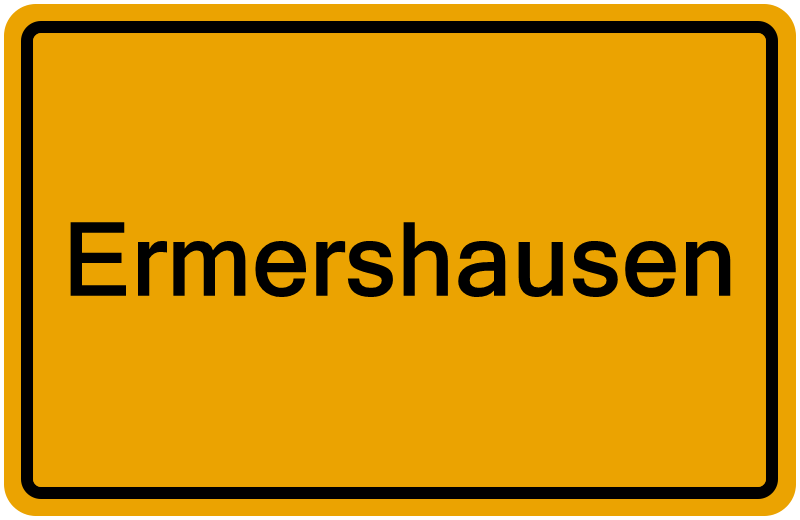 Handelsregister Ermershausen