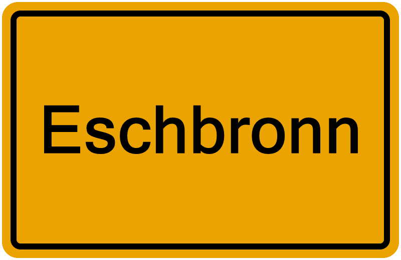 Handelsregister Eschbronn