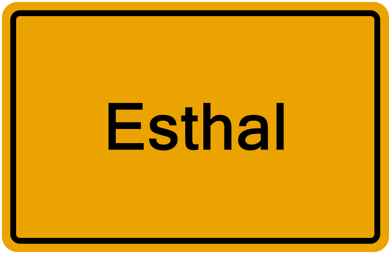 Handelsregister Esthal