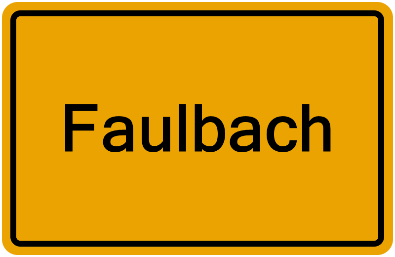 Handelsregister Faulbach