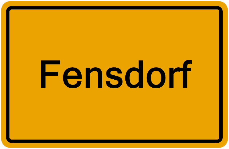Handelsregister Fensdorf