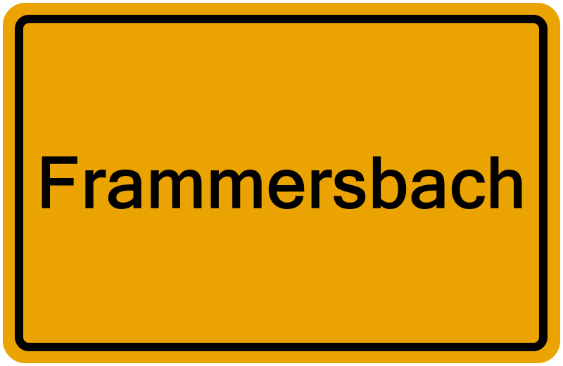 Handelsregister Frammersbach