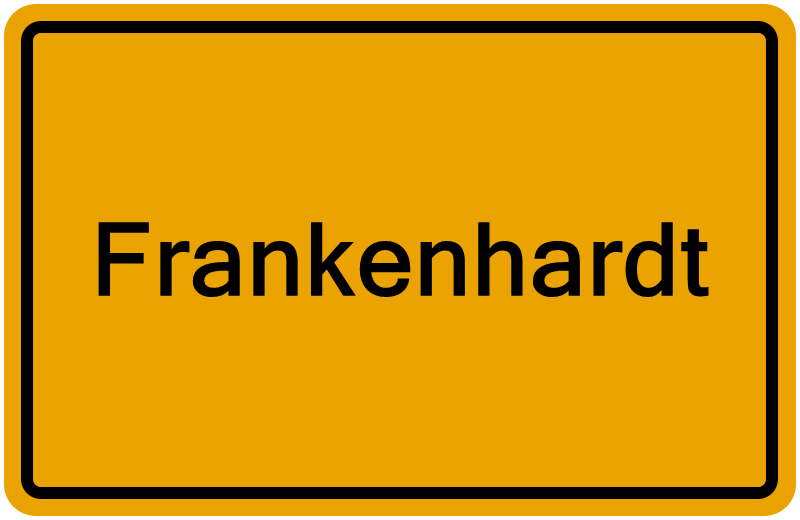 Handelsregister Frankenhardt
