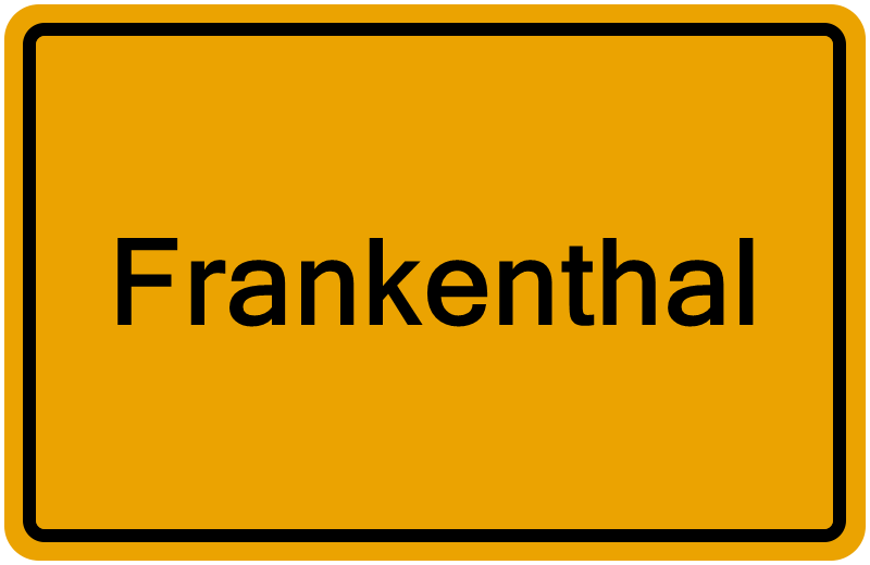 Handelsregister Frankenthal