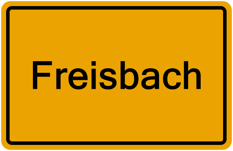 Handelsregister Freisbach