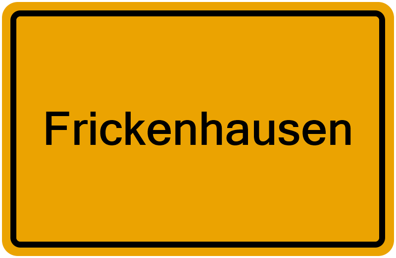 Handelsregister Frickenhausen