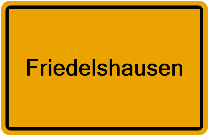 Handelsregister Friedelshausen