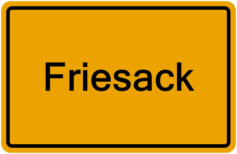 Handelsregister Friesack