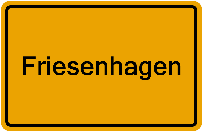 Handelsregister Friesenhagen