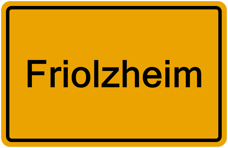 Handelsregister Friolzheim