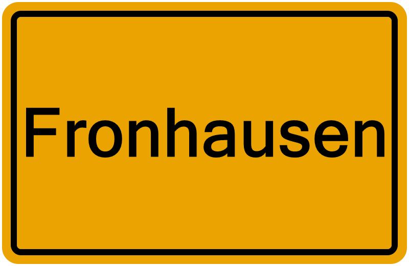 Handelsregister Fronhausen