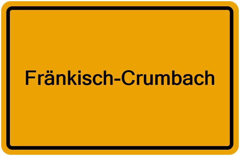 Handelsregister Fränkisch-Crumbach
