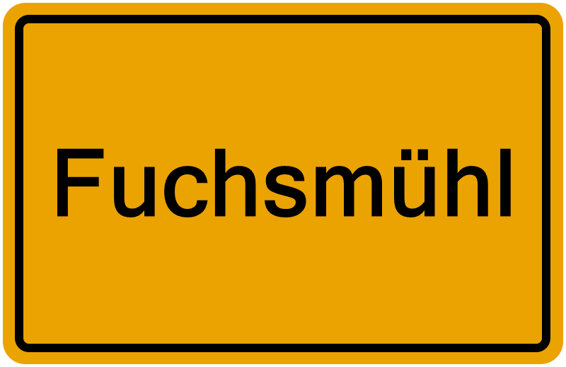 Handelsregister Fuchsmühl