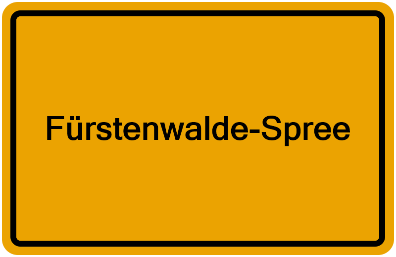 Handelsregister Fürstenwalde-Spree