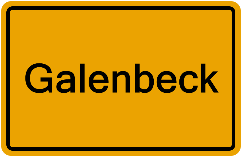 Handelsregister Galenbeck