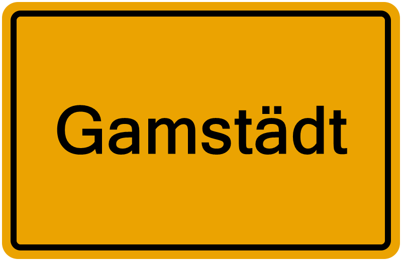 Handelsregister Gamstädt