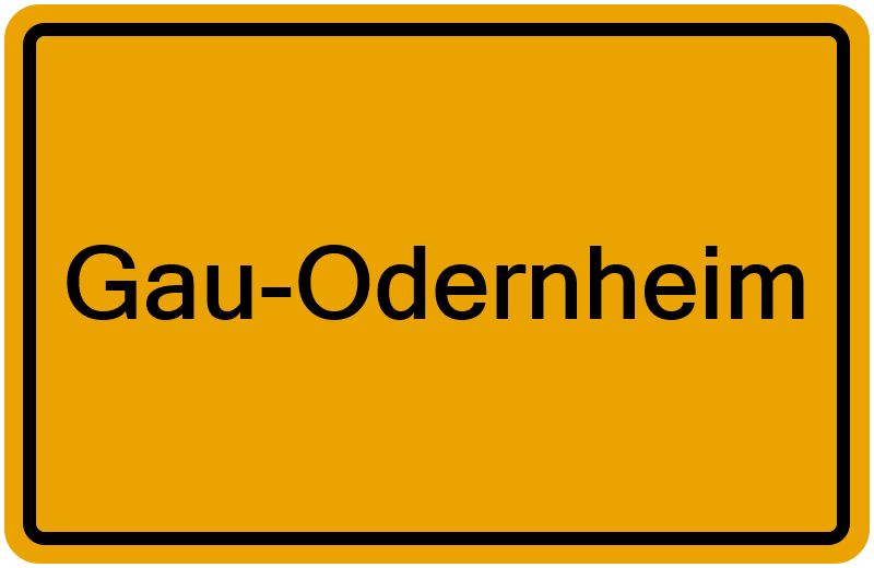 Handelsregister Gau-Odernheim