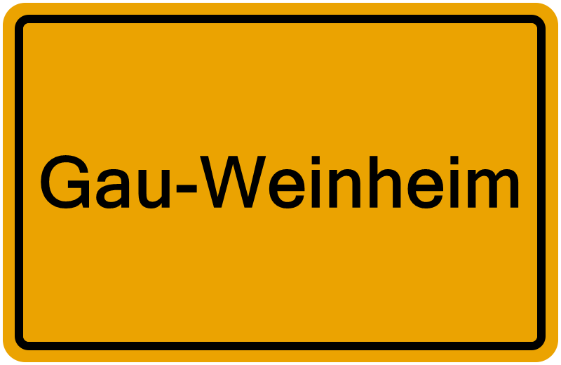 Handelsregister Gau-Weinheim