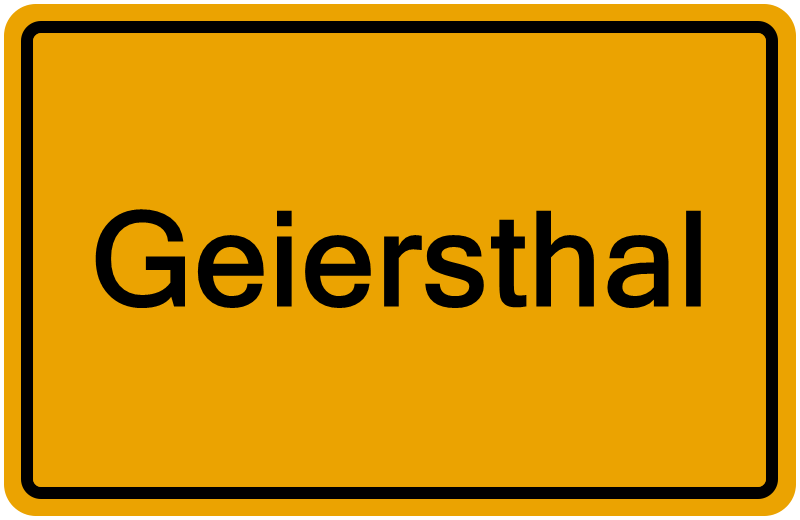 Handelsregister Geiersthal