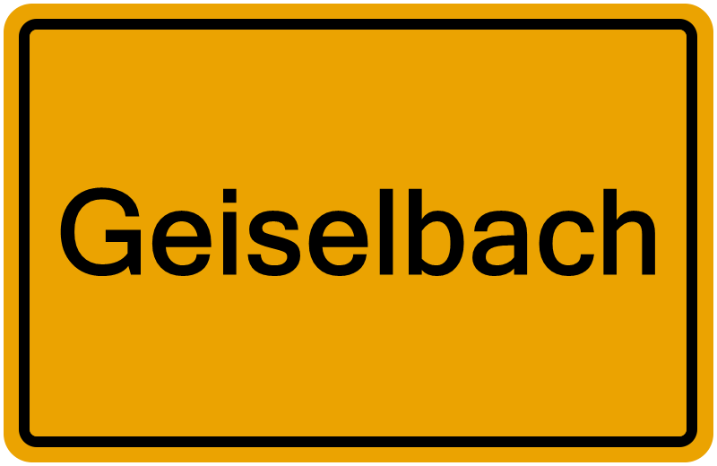 Handelsregister Geiselbach