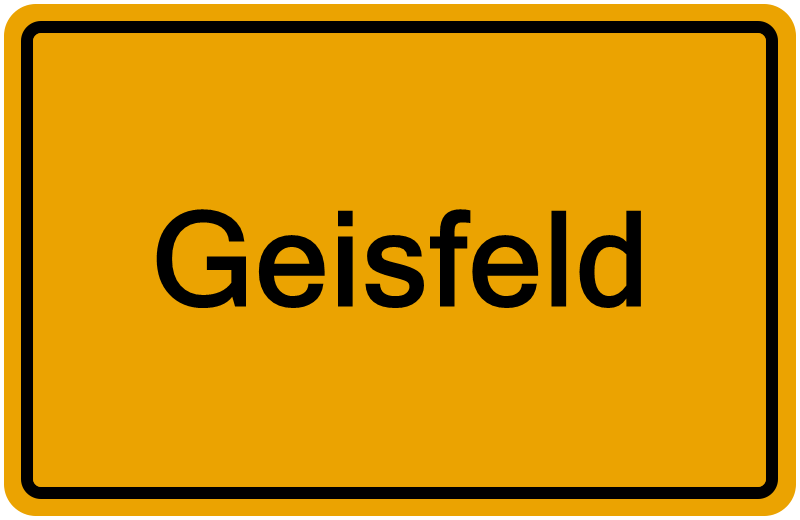 Handelsregister Geisfeld