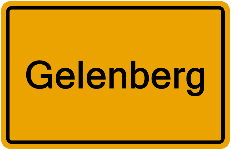 Handelsregister Gelenberg