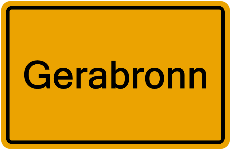 Handelsregister Gerabronn