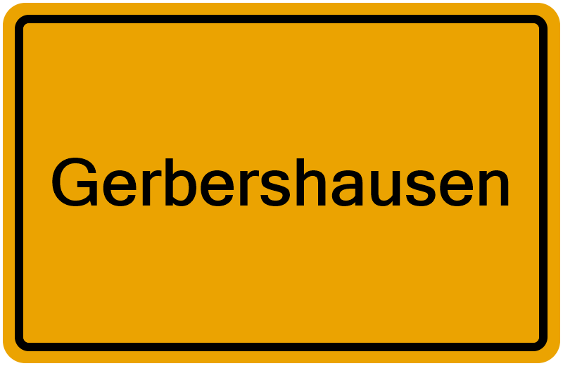 Handelsregister Gerbershausen