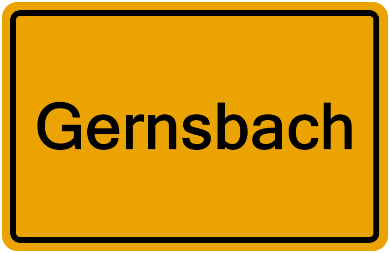 Handelsregister Gernsbach