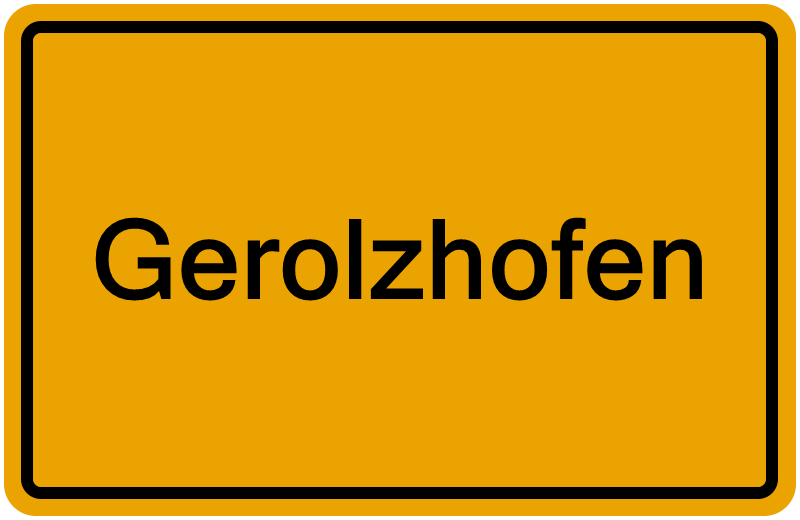 Handelsregister Gerolzhofen
