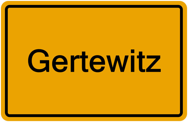 Handelsregister Gertewitz