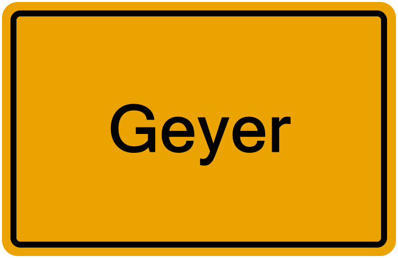 Handelsregister Geyer