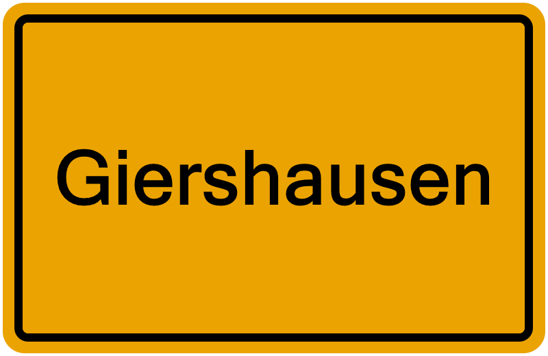 Handelsregister Giershausen