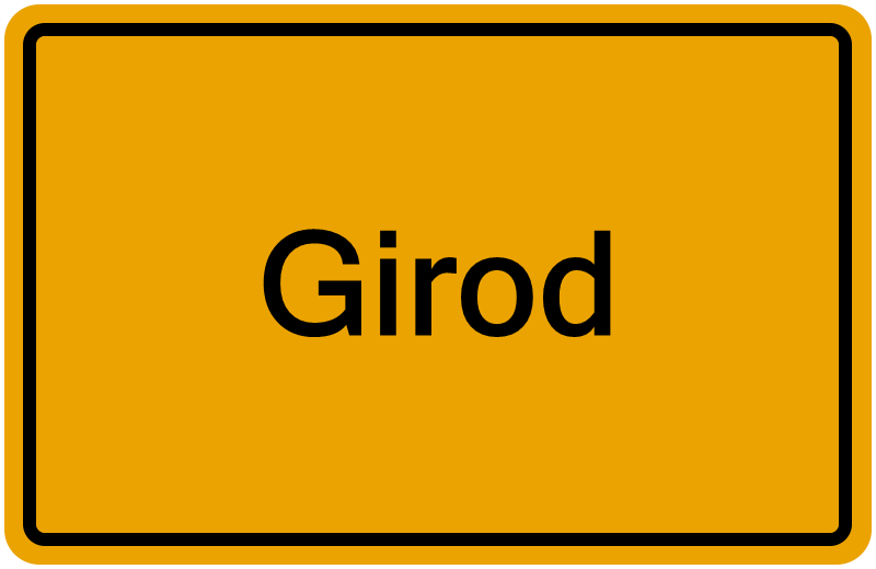 Handelsregister Girod